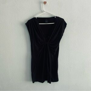 Vanity black blouse
